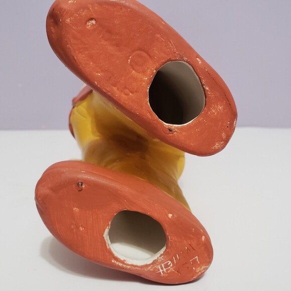 Ceramic Baseball Boy Hat Closed Eyes Figurine 11"×5"×4" - Picture 6 of 11